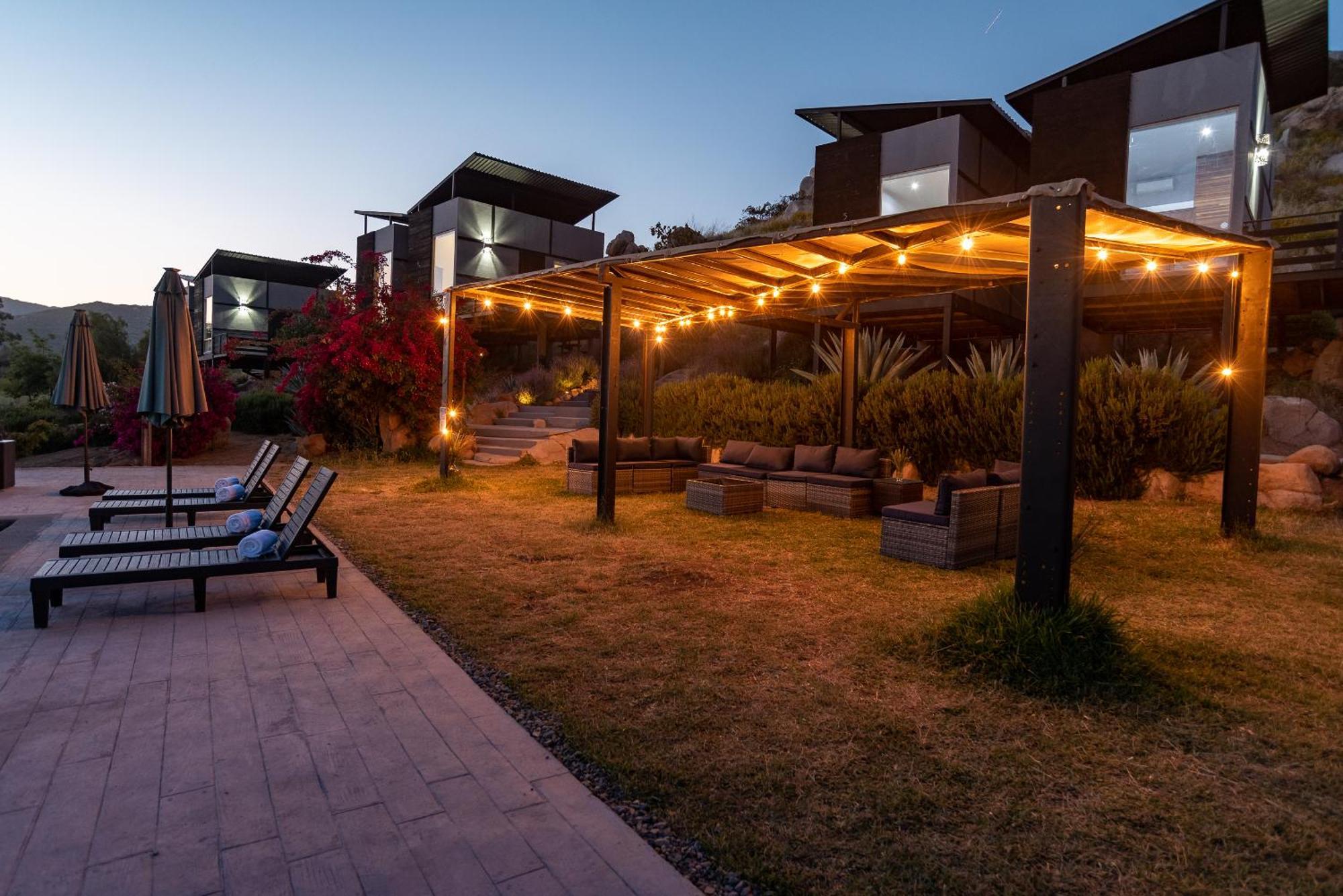 Atika Retreat Hotel Вале де Гуадалупе Екстериор снимка