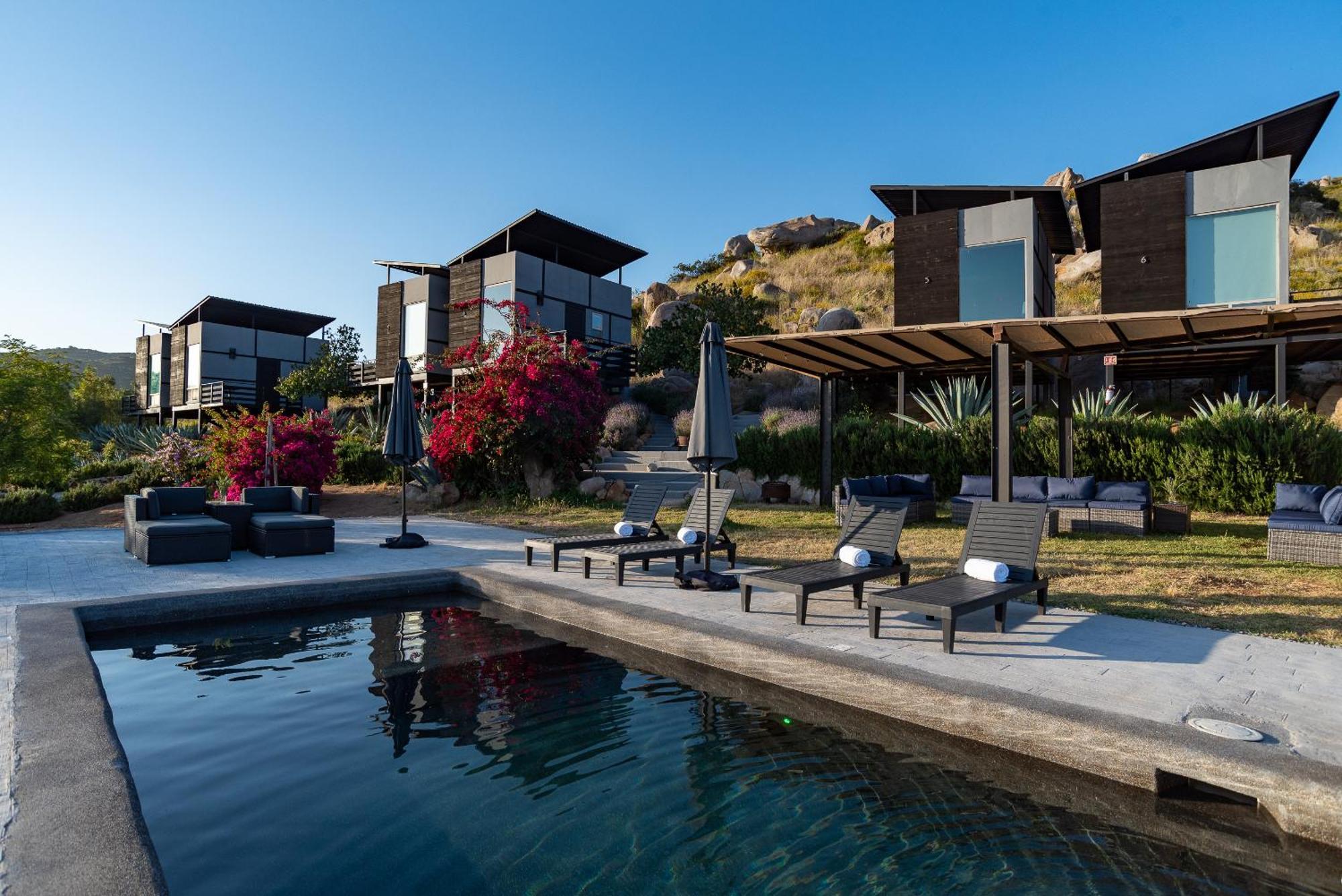 Atika Retreat Hotel Вале де Гуадалупе Екстериор снимка