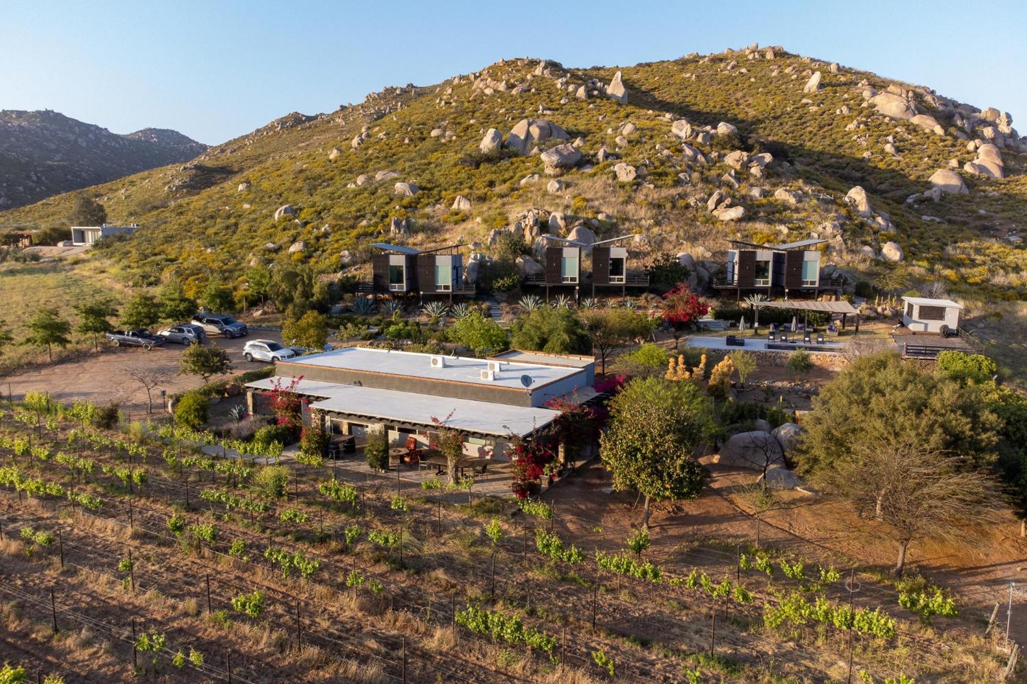 Atika Retreat Hotel Вале де Гуадалупе Екстериор снимка